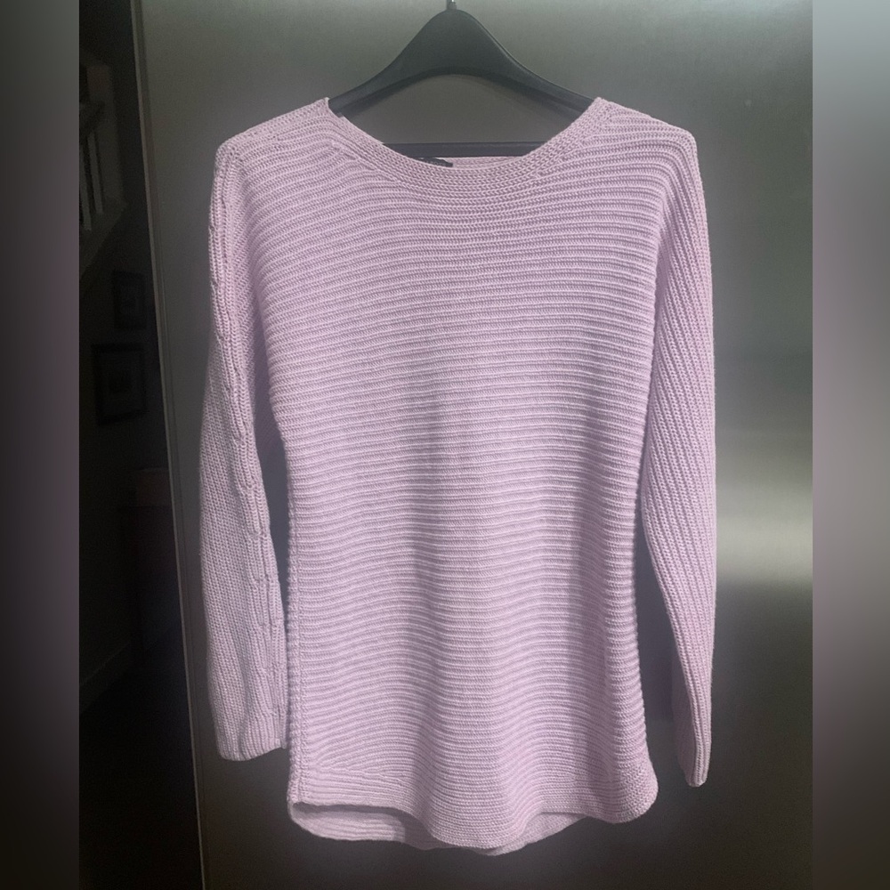 Talbots Lilac Women's Crew Neck Sweater Size Small